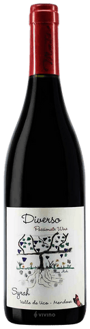 SYRAH  "DIVERSO", PASSIONATE WINES, TUPUNGATO MENDOZA. 2013