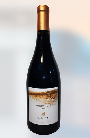PINOT NOIR BARISAL, VALLE DE OJOS NEGROS, ENSENADA MEXICO. 2017
