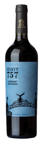 CABERNET SAUVIGNON CIVIT 757, BODEGA A 16, MENDOZA ARGENTINA 2020